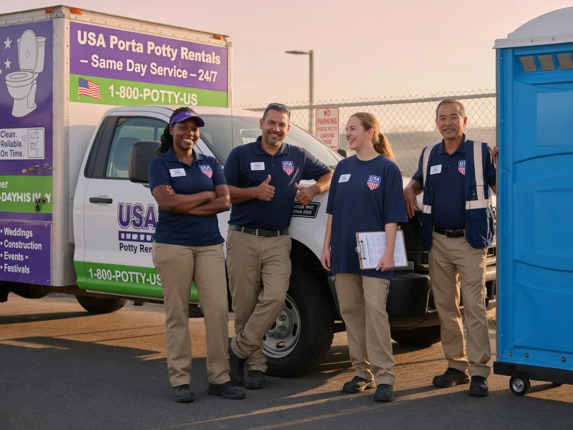 Porta Potty Rental company in Lewiston, CA